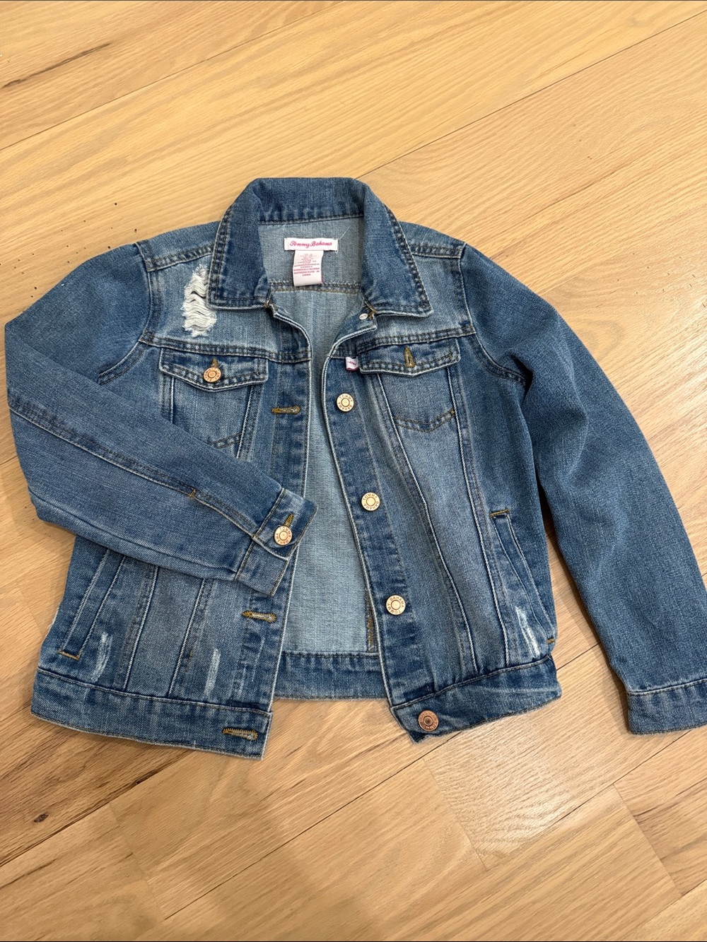 Tommy Bahama Blue Denim Jean Jacket for Kids